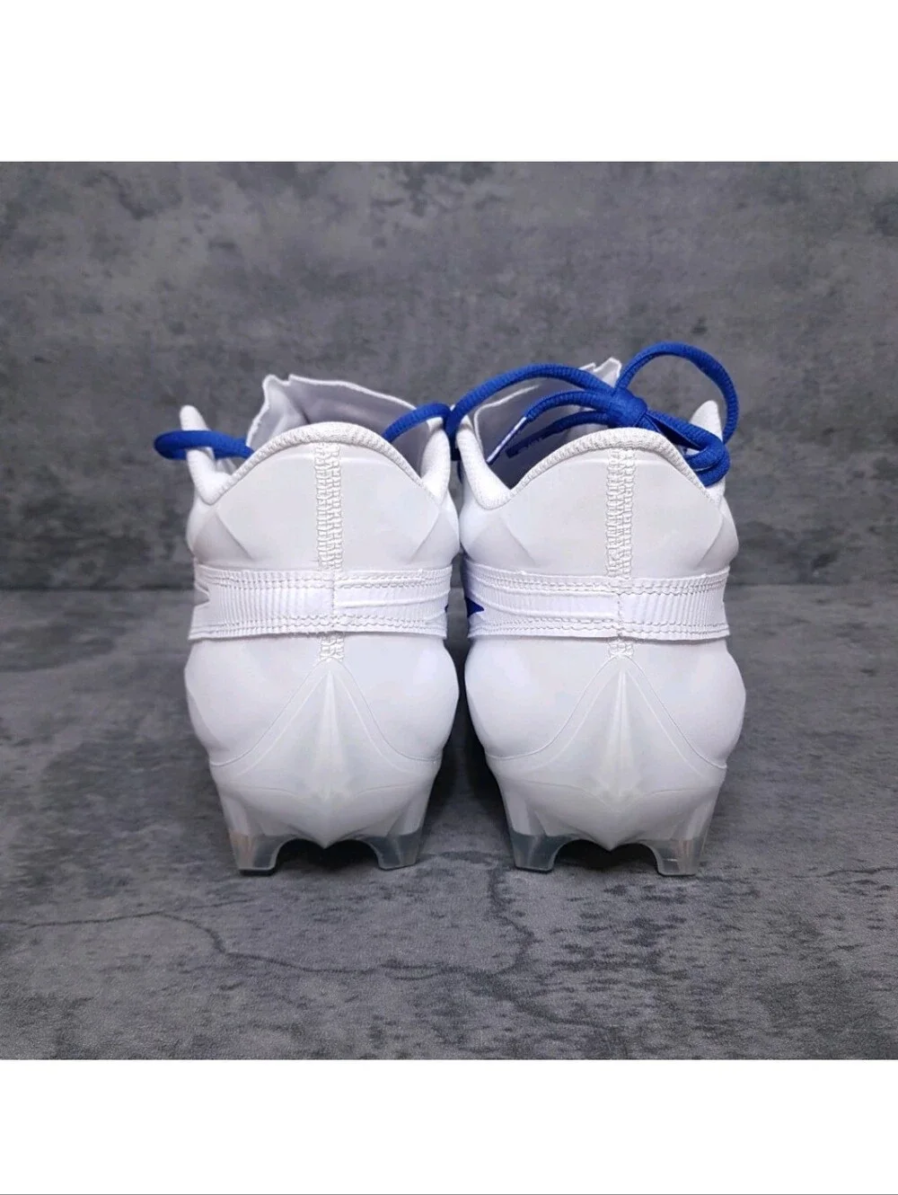 NIKE Vapor Edge Elite 360 2 TB Football Cleats Mens 13 White Blue Nby
